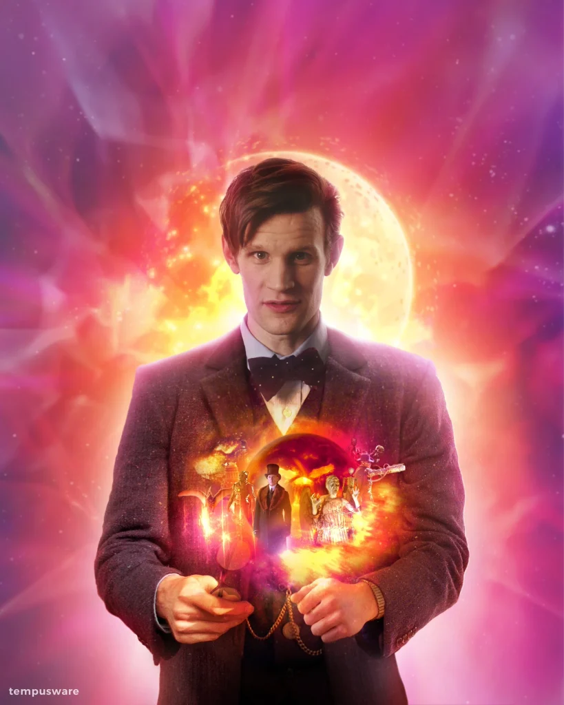 Series 7 Eleventh Doctor art piece