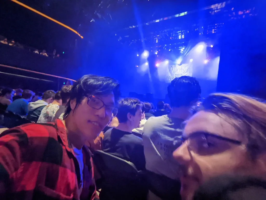 Me at Aunty Donna's Magical Dead Cat Tour (2022)